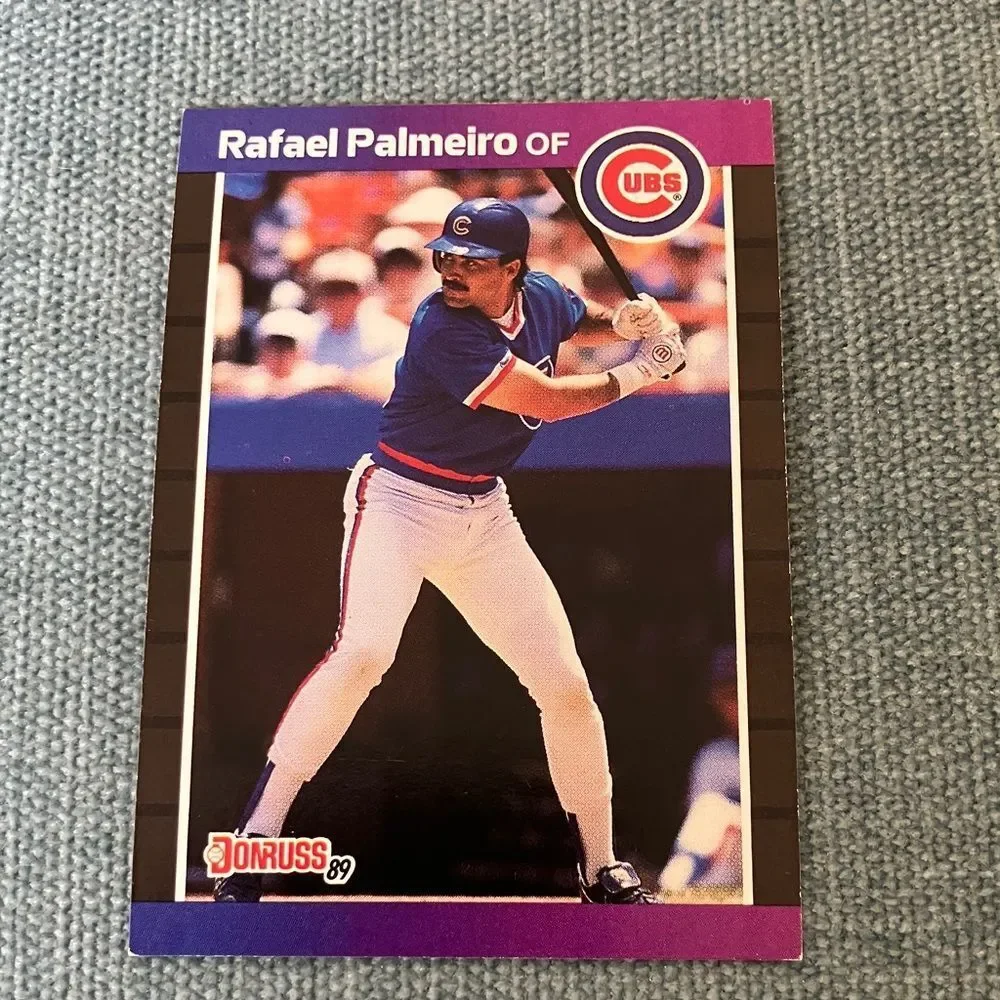 1989 Donruss Chicago Cubs Baseball Card Trading Card